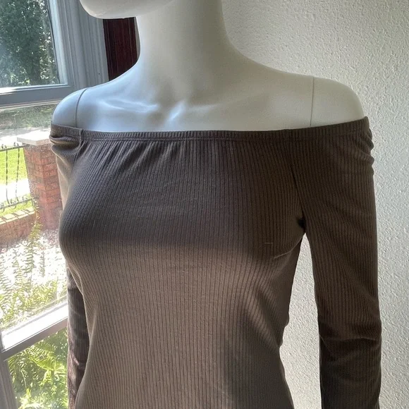 Tobi Off My Shoulder Bodycon Dress - Picture 3 of 9